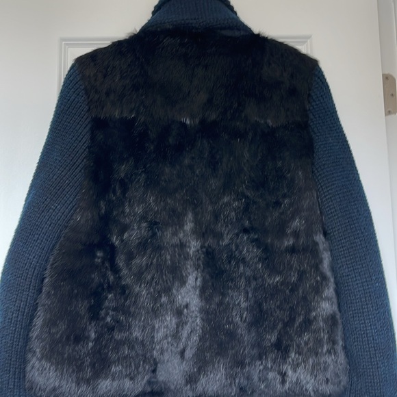 Sweater Fur Coat - Picture 3 of 3